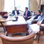 Member of the National Assembly, Sheikh Aftab Ahmed calls on Prime Minister Muhammad Shehbaz Sharif