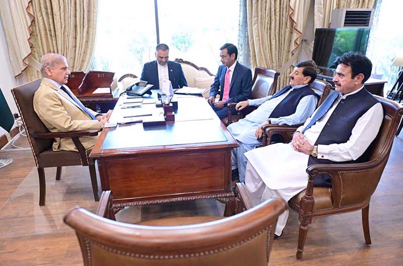 Member of the National Assembly, Sheikh Aftab Ahmed calls on Prime Minister Muhammad Shehbaz Sharif