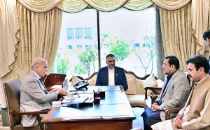 MNA, Amir Talal Gopang called on Prime Minister Muhammad Shehbaz Sharif.