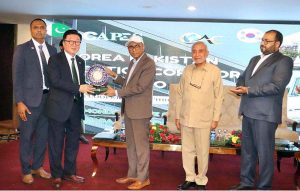 Korea-Pakistan Education Corridor (KPEC) initiative and Expo launched by the Federal Minister for Education and Professional Training, Dr. Khalid Maqbool Siddiqui.
