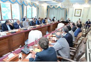 A delegation of stakeholders from agriculture sector meets Prime Minister Muhammad Shehbaz Sharif.