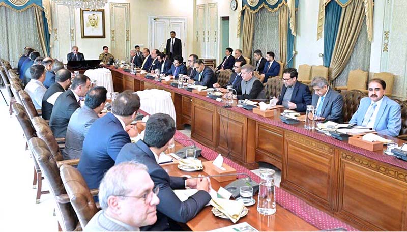 A delegation of senior leadership of chambers of commerce called on Prime Minister Muhammad Shehbaz Sharif