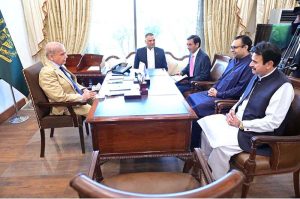 Member of the National Assembly, Mian Aslam Daad Laleka calls on Prime Minister Muhammad Shehbaz Sharif