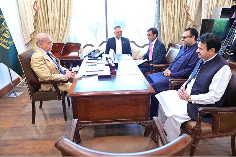 Member of the National Assembly, Mian Aslam Daad Laleka calls on Prime Minister Muhammad Shehbaz Sharif