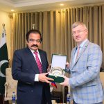 Federal Minister for Inter-Provincial Coordination, Rana Sanaullah meets Albert P. Khorev, Ambassador of the Russian Federation to Pakistan