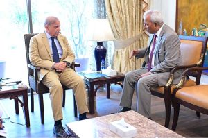 Governor of Sindh Nihaal Hashmi calls on Prime Minister Muhammad Shehbaz Sharif
