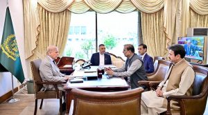 Senior Vice President of PML-N Syed Shah Muhammad Shah called on Prime Minister Muhammad Shehbaz Sharif.