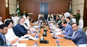 A meeting of the Senate Standing Committee on Petroleum at the Headquarters of Pakistan State Oil (PSO). The session was convened to review critical matters pertaining to the petroleum sector. The meeting was attended by Senator Umer Farooq, Senator Qurat-ul-Ain Marri, Senator Abdul Wassy, Senator Rana Mehmood-ul-Hassan, Senator Mir Dostain Khan Domki, Senator Jam Saifullah Khan, Senator Amir Waliuddin Chishti and Senator Manzoor Ahmed.