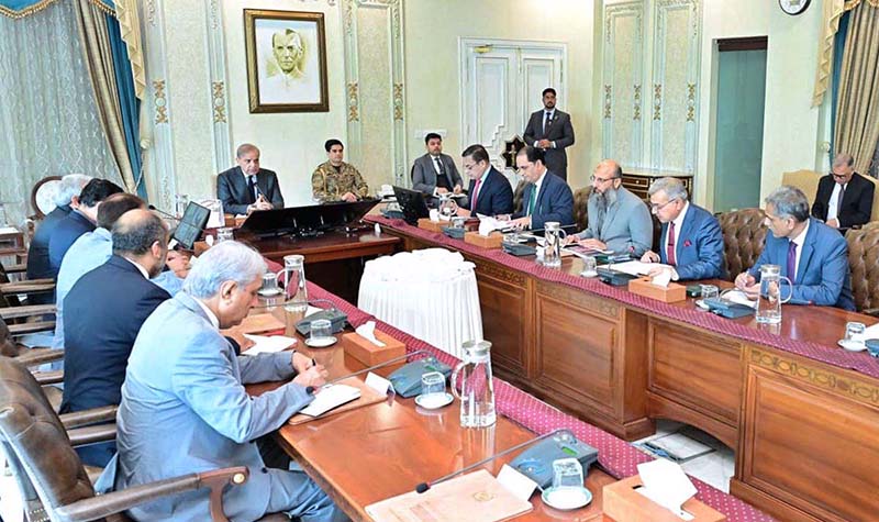 Prime Minister Muhammad Shehbaz Sharif chairs a review meeting regarding the agreements and MoUs signed during his recent visit to China