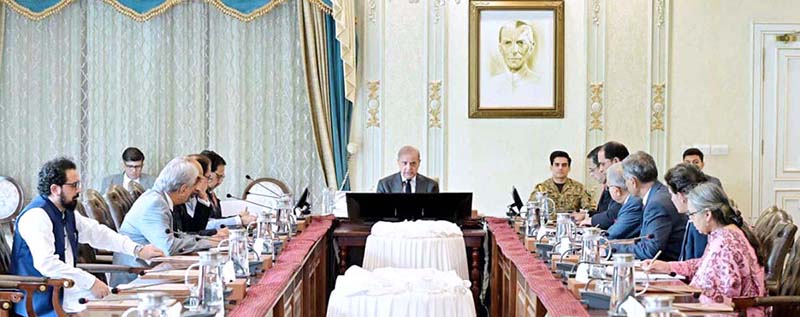 Prime Minister Muhammad Shehbaz Sharif chairs a review meeting regarding the agreements and MoUs signed during his recent visit to China