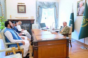 MNA, Hafiz Mian Nauman called on Prime Minister Muhammad Shehbaz Sharif.