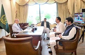 MNA Zulfiqar Bhindar calls on Prime Minister Muhammad Shehbaz Sharif at Parliament House