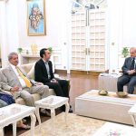 Chairman Pakistan People's Party Bilawal Bhutto Zardari calls on Prime Minister Muhammad Shehbaz Sharif