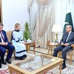 European Union's High Representative for Foreign Affairs and Security Policy and Vice-President of the European Commission H.E. Ms. Kaja Kallas called on Prime Minister Muhammad Shehbaz Sharif