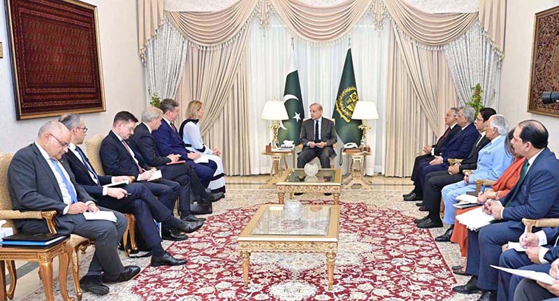 European Union's High Representative for Foreign Affairs and Security Policy and Vice-President of the European Commission H.E. Ms. Kaja Kallas called on Prime Minister Muhammad Shehbaz Sharif