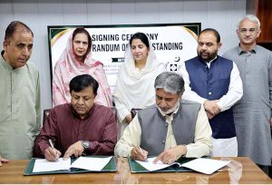 The Department of Archaeology and Museums (DOAM), National Heritage and Culture Division, and the administration of Government Graduate College Asghar Mall, Rawalpindi, sign an MoU to establish an educational museum and promote heritage education at the historic college."