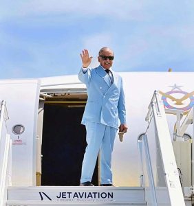Prime Minister Muhammad Shehbaz Sharif leaves for Pakistan after participating in the Islamabad MOU, high level discussions، in Bürgenstock, Switzerland.