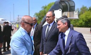 Prime Minister Muhammad Shehbaz Sharif leaves for Pakistan after participating in the Islamabad MOU, high level discussions، in Bürgenstock, Switzerland.