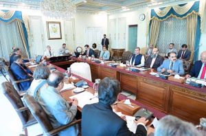 Prime Minister Muhammad Shehbaz Sharif chairs a meeting regarding Pakistan Railways