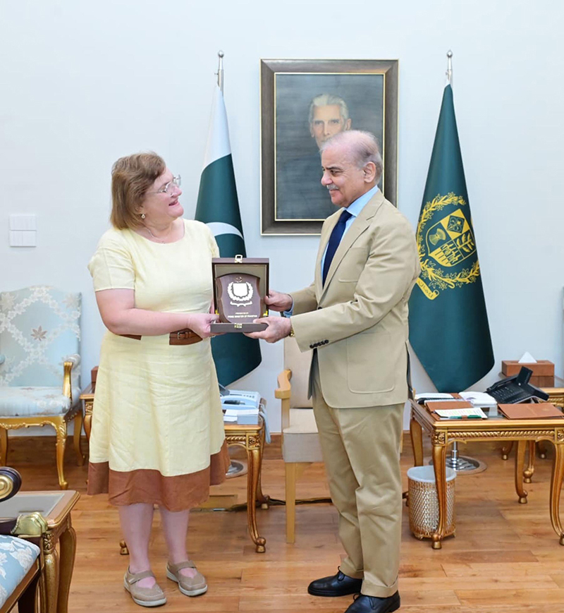 Ambassador , Italy ,Ms. Marilina Armellin , farewell , Prime Minister ,Muhammad Shehbaz Sharif ,