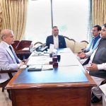 MNA Chaudhary Usman calls on Prime Minister Muhammad Shehbaz Sharif at Parliament House