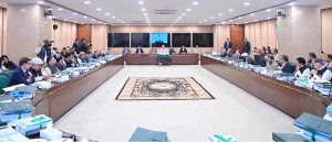 Prime Minister Muhammad Shehbaz Sharif chairs a special meeting of the Federal Cabinet