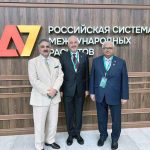 : June 25 – Honorable Chief Justice of Pakistan Mr. Justice Yahya Afridi in a photo with Honorable Mr. Justice Amin-ud-Din Khan, Chief Justice Federal Constitutional Court of Pakistan and H.E. Faisal Niaz Tirmizi, Ambassador of the Islamic Republic of Pakistan to the Russian Federation during the 14th St. Petersburg International Legal Forum (SPILF), held from 24-26 June 2026 in St. Petersburg, Russian Federation