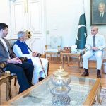 Former Federal Minister and Senior Politician Ghulam Ahmad Bilour calls on Prime Minister Muhammad Shehbaz Sharif