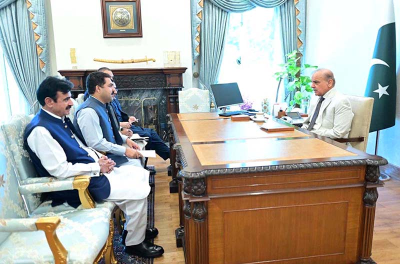 Member National Assembly Babar Nawaz Khan calls on Prime Minister Muhammad Shehbaz Sharif