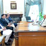 Member National Assembly Shahid Usman calls on Prime Minister Muhammad Shehbaz Sharif