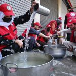 ICRC volunteers preparing summer drink to serve the mourners attending the procession on 10th of the Muharram-ul-Harram at Kuchi Bazaar. Muharram-ul-Harram is known as the first month of the Islamic calendar and the mourning month in remembrance of the martyrdom (Shahadat) of Hazrat Imam Hussain (RA), the grandson of the Holy Prophet Mohammad (PBUH)