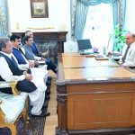 Member National Assembly Ch Farrukh Altaf calls on Prime Minister Muhammad Shehbaz Sharif