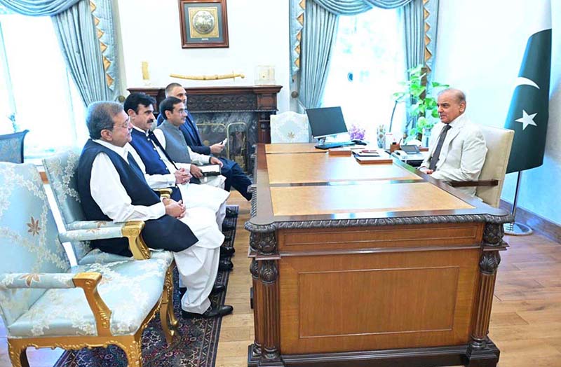 Member National Assembly Ch Farrukh Altaf calls on Prime Minister Muhammad Shehbaz Sharif