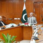The Hon'ble Chief Justice of Pakistan, Mr. Justice Yahya Afridi, chairing the meeting of the Supreme Judicial Council at the Supreme Court of Pakistan
