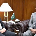 Ambassador of Iran Dr. Reza Amiri-Moghadam called on Speaker National Assembly Sardar Ayaz Sadiq at Parliament House