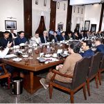 Sindh Chief Minister Syed Murad Ali Shah presides over a meeting at the CM House to review security and administrative arrangements for Muharram-ul-Haram. Provincial ministers, senior government officials, and prominent Ulema attend the session