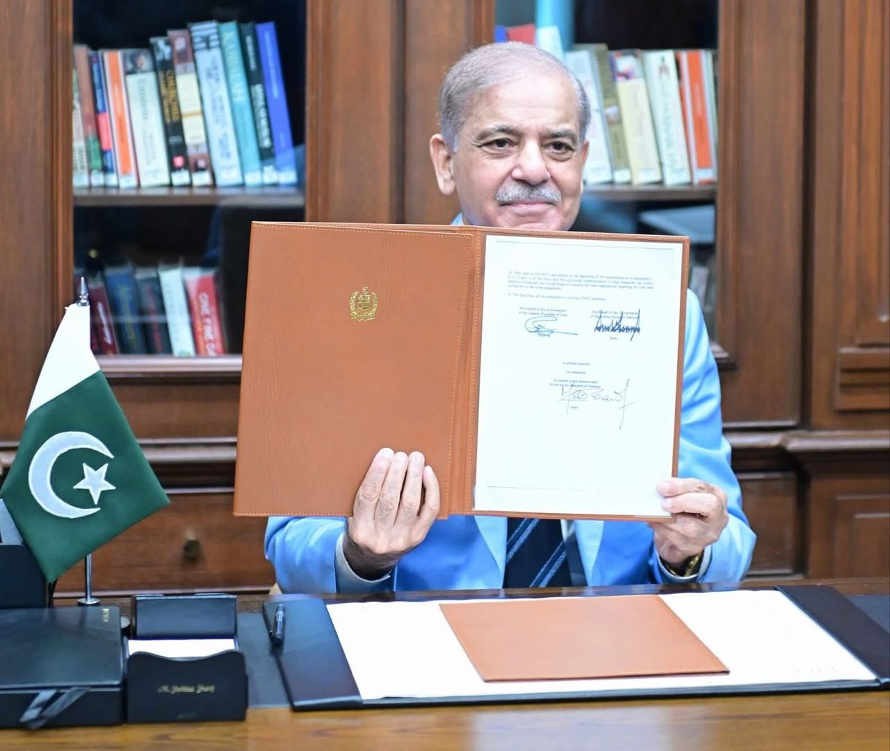 PM Shehbaz signs historic US-Iran 'Islamabad MoU' as mediator