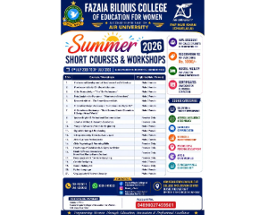 Fazaia Bilquis College launches summer camp to empower women in AI, digital skills