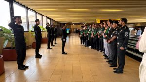 Pakistan U18 hockey team get rousing reception