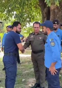 SSP Qazi Ali Raza reviews security arrangements across capital
