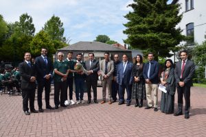 Pakistan embassy in Belgium honours national hockey team