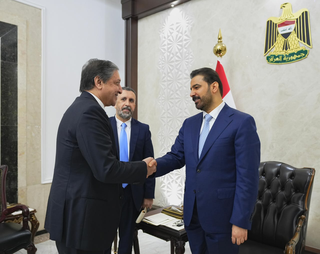 Senator Saleem Mandviwalla meets Iraqi leadership as Special Envoy of the President of Pakistan