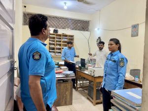 ASP Mehak Fatima conducts surprise inspection of Shahzad Town Police Station
