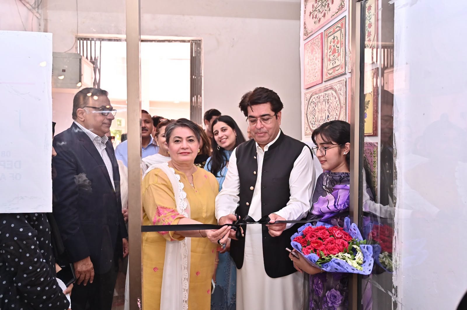 Graphic design exhibition inaugurated at GCWUF