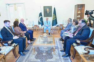 Minister for Foreign and European Affairs of the Republic of Croatia, H.E. Dr. Gordan Grlic Radman calls on Prime Minister Muhammad Shehbaz Sharif.
