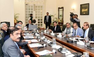 Prime Minister Muhammad Shehbaz Sharif chairs meeting regarding measures taken to prevent spread of HIV and Hepatitis C.