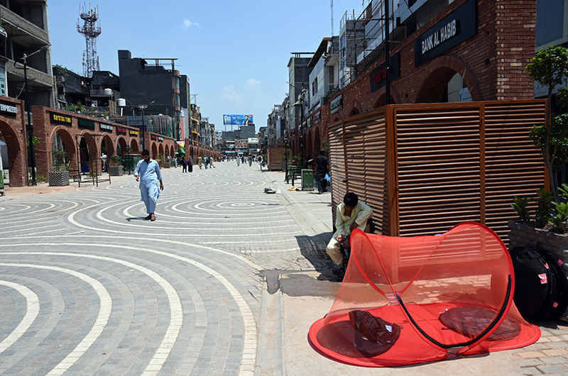 An eye checking attractive view of new Model Raja Bazar