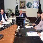 Federal Minister for National Food Security and Research, Rana Tanveer Hussain, chairs the 9th Wheat Board meeting to review wheat production, availability, procurement, and market prices across the country