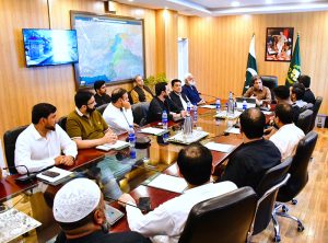 Federal Minister for Railways Muhammad Hanif Abbasi met a delegation from the Gujrat Chamber of Commerce & Industry (GTCCI), led by President Ahmed Hassan Mutto, at the Ministry of Railways.