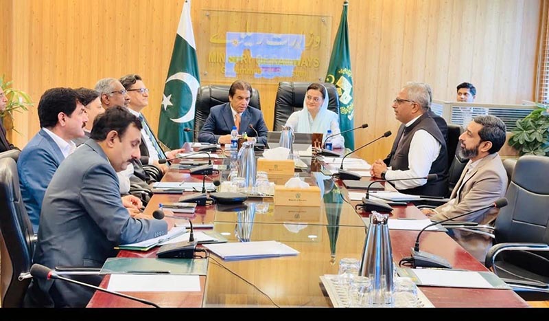 Senior Punjab Minister Maryam Aurangzeb met Federal Minister for Railways Muhammad Hanif Abbasi to review the progress of key Pakistan Railways development projects, reaffirming the commitment to safer, greener, and modern railway infrastructure
